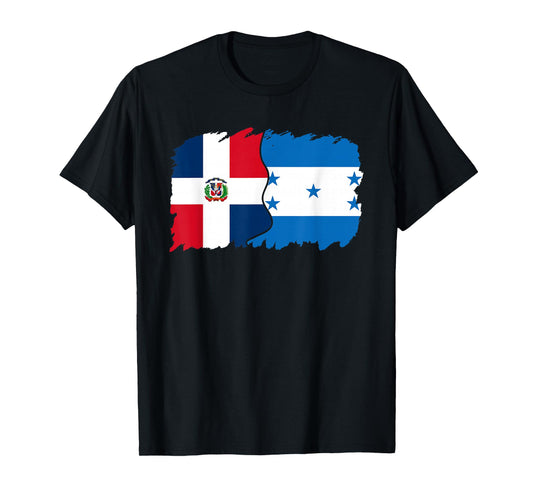 Half Dominican Half Honduran Dominican Republic Honduras T-Shirt