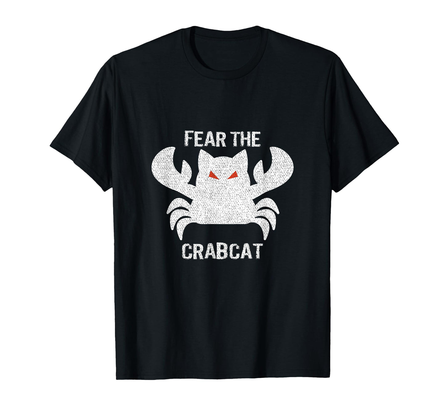 Fear the Crabcat - Funny Cryptid Cryptozoology Vintage Men Women Girls Kids T-Shirt