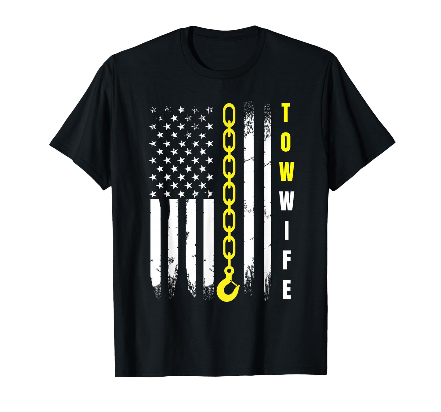 Tow Truck Driver Wife Girlfriend Tow Operator Wrecker T-Shirt