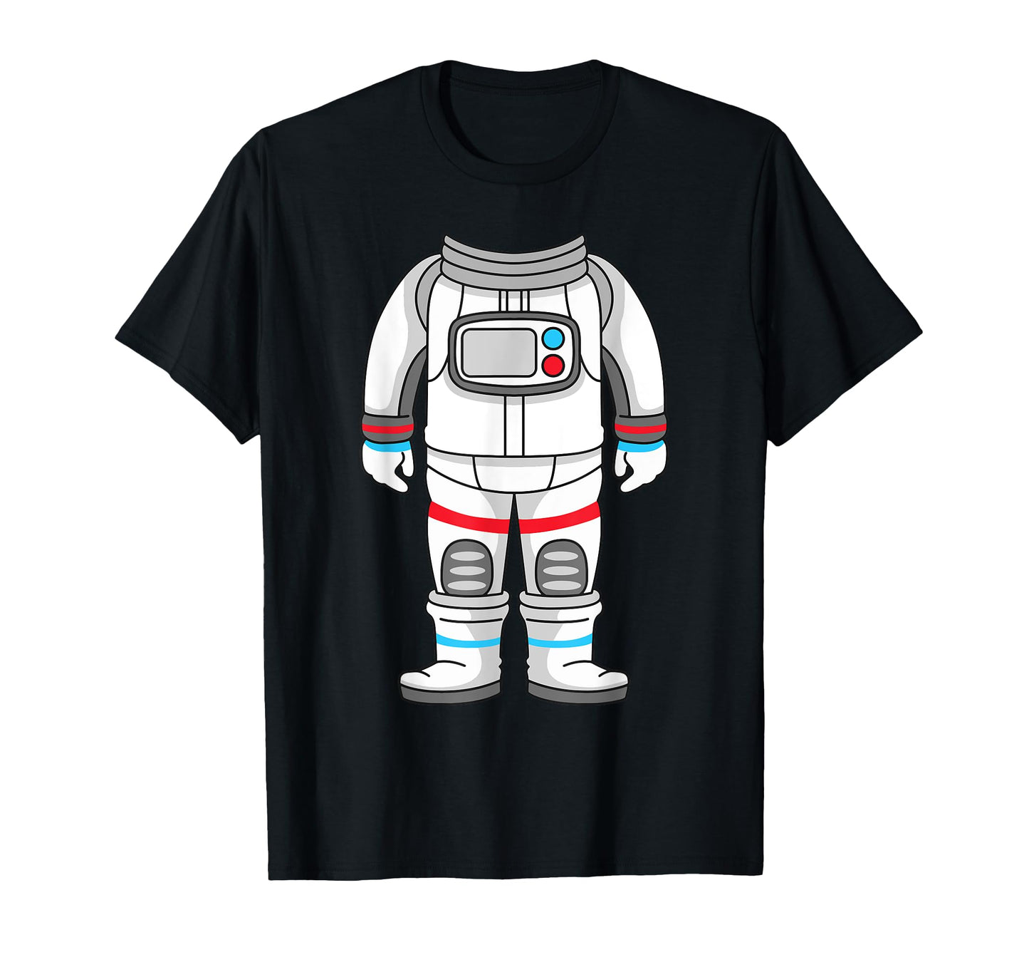 Astronaut Costume Space Suit Funny Halloween Spaceman T-Shirt