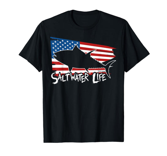 Saltwater Life T-shirt - Fishing Shirts T-Shirt