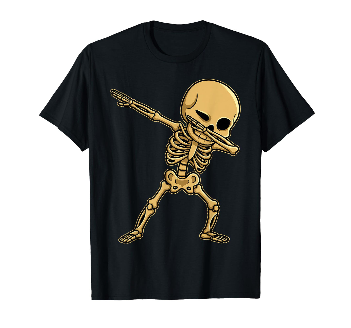 Dabbing Skeleton Dab Dancing Skeleton Halloween T-Shirt