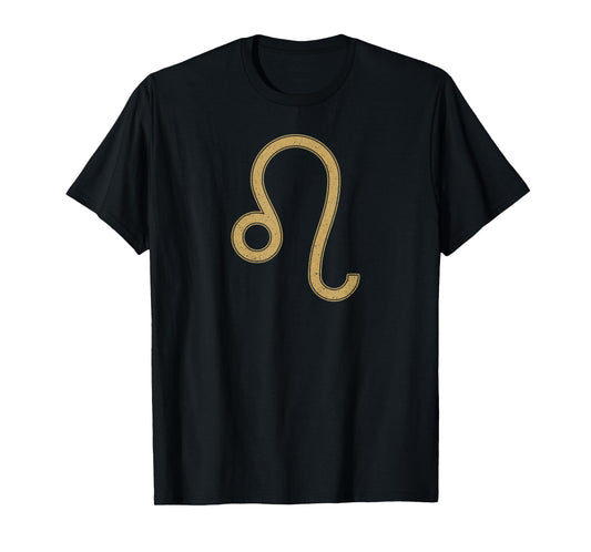 Leo Astrological Symbol The Lion Zodiac Sign T-Shirt