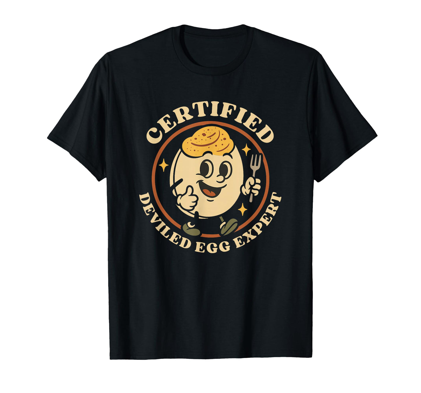 Certified Deviled Egg Expert Funny Egg Lover for Deviled Egg T-Shirt