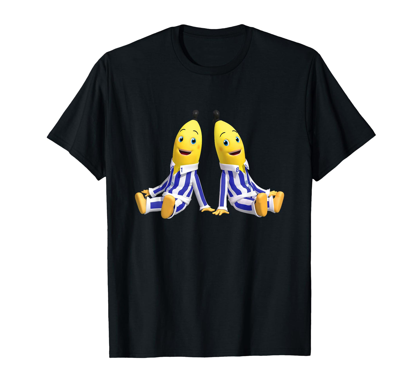 Bananas in Pajamas B1 and B2 Funny Vegetarian T-Shirt T-Shirt