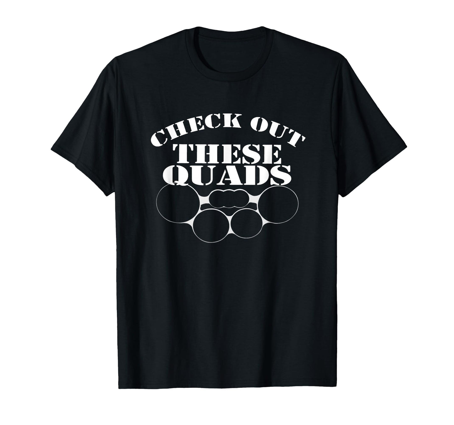 Marching Band Tee: Check Out These Quads Quad Drum T-Shirt T-Shirt