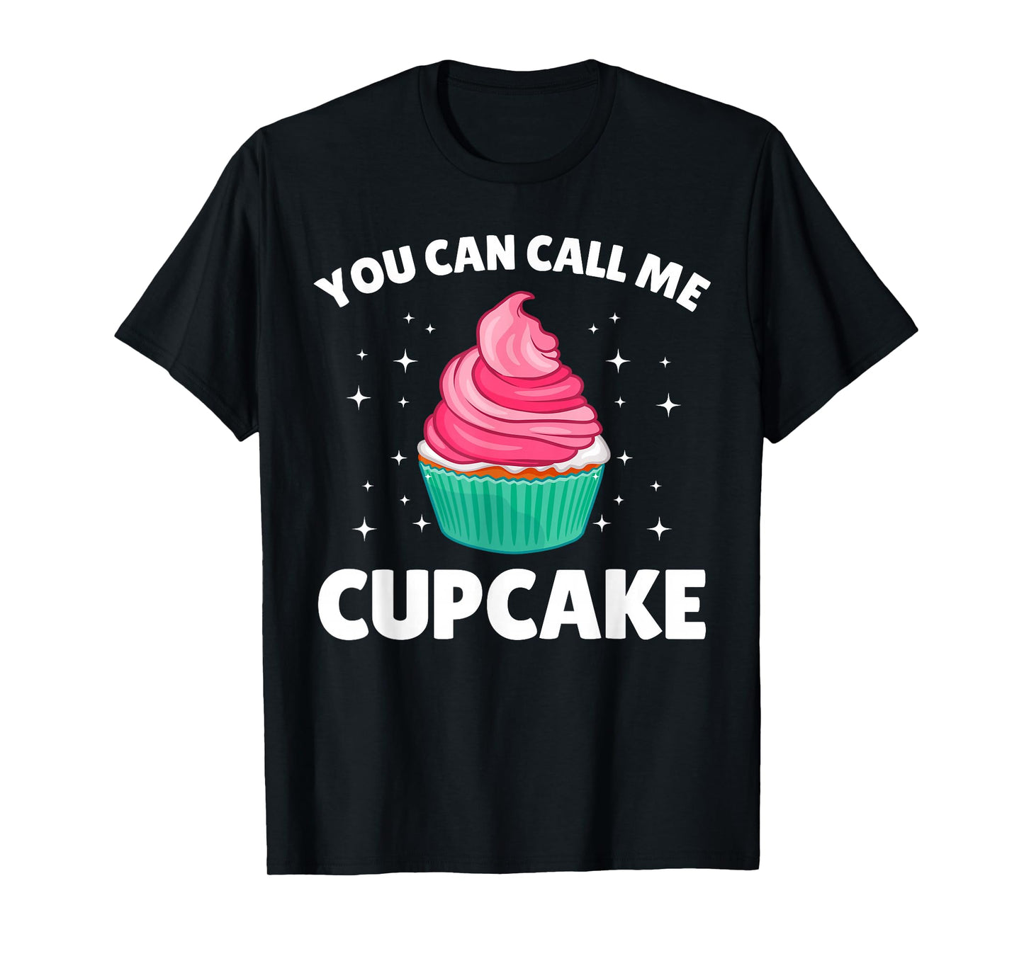 Cute Cupcake Art for Men Women Kids Cake Baker Sweet Cupcake T-Shirt