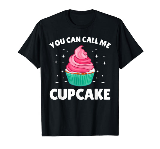 Cute Cupcake Art for Men Women Kids Cake Baker Sweet Cupcake T-Shirt