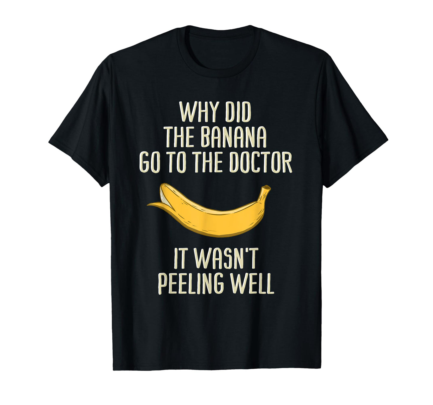 Banana Sunglasses Smiling Face Fruit Lover T-Shirt