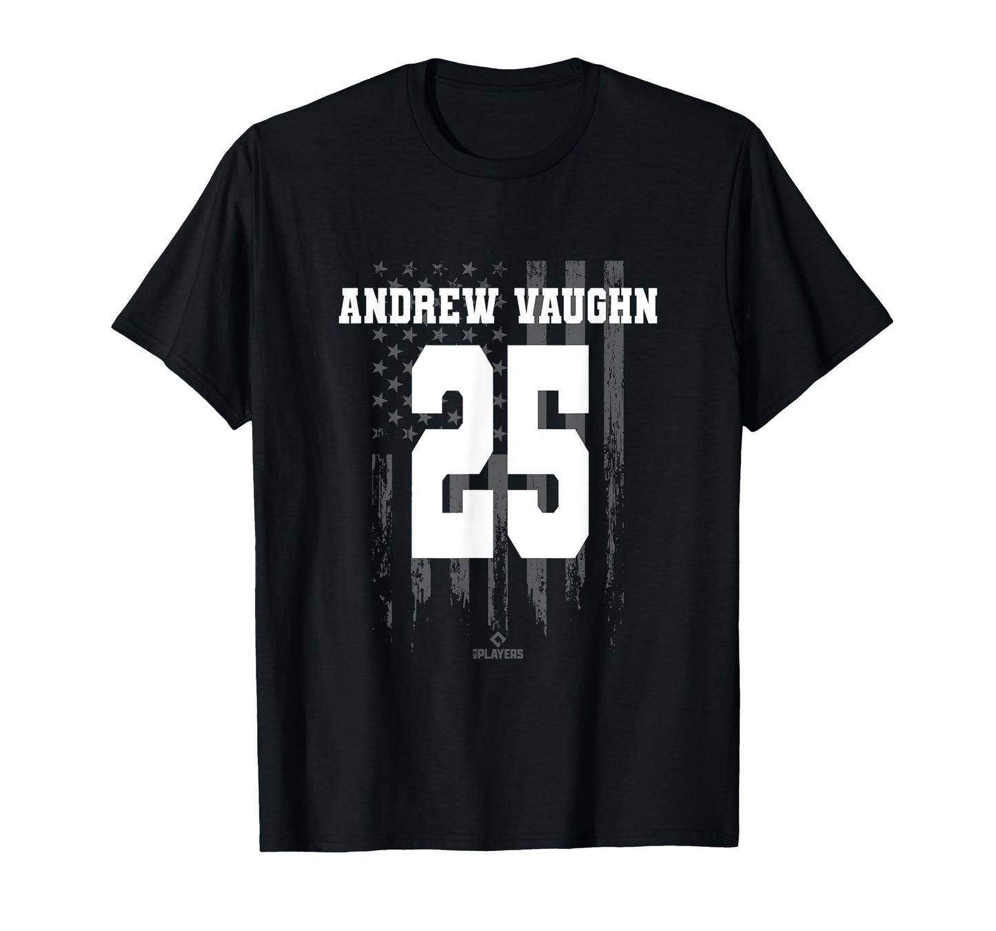 Andrew Vaughn Vintage Flag MLBPA Chicago Major League T-Shirt