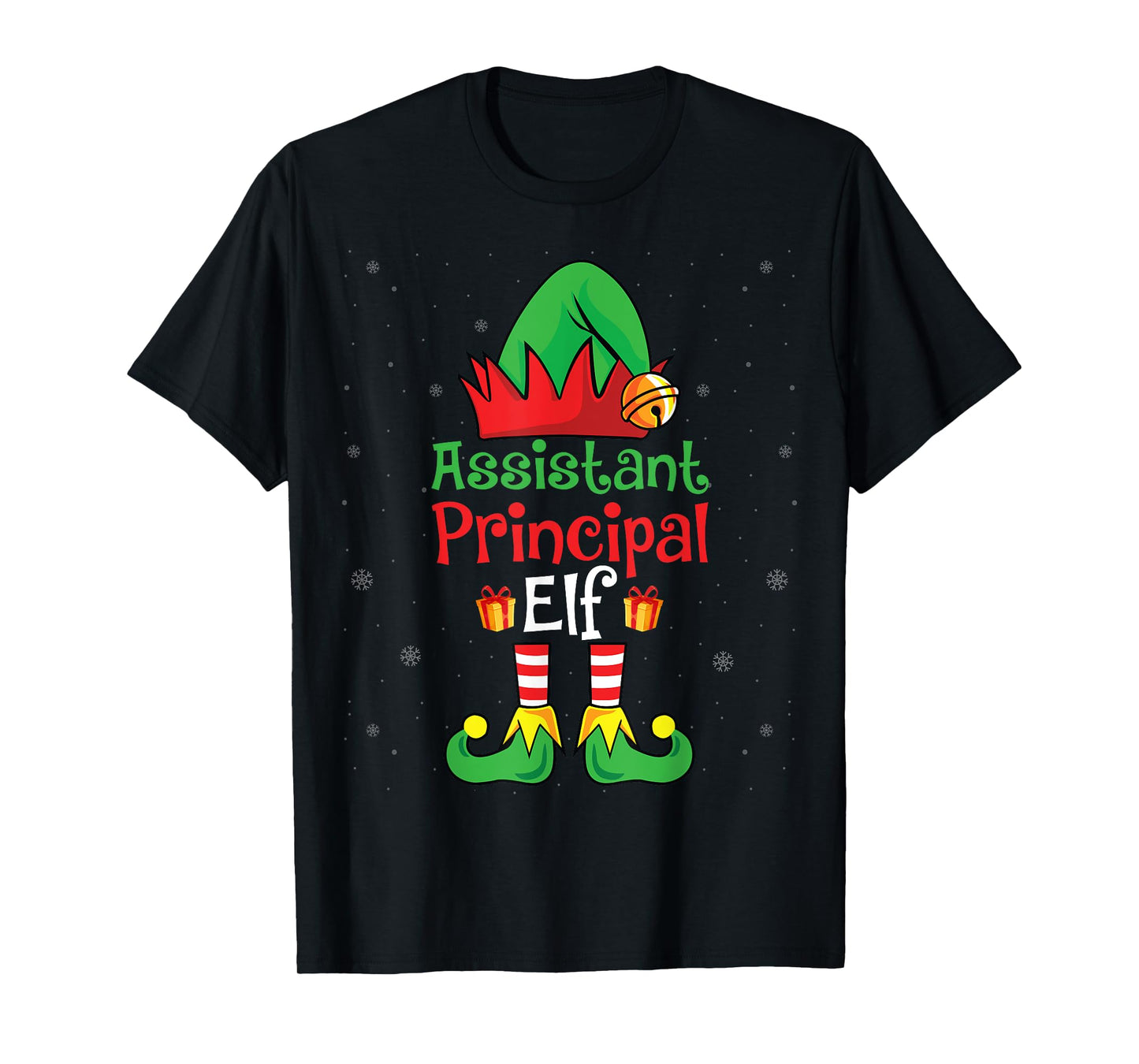 Assistant Principal Elf Xmas Party Christmas Holidays Elf T-Shirt