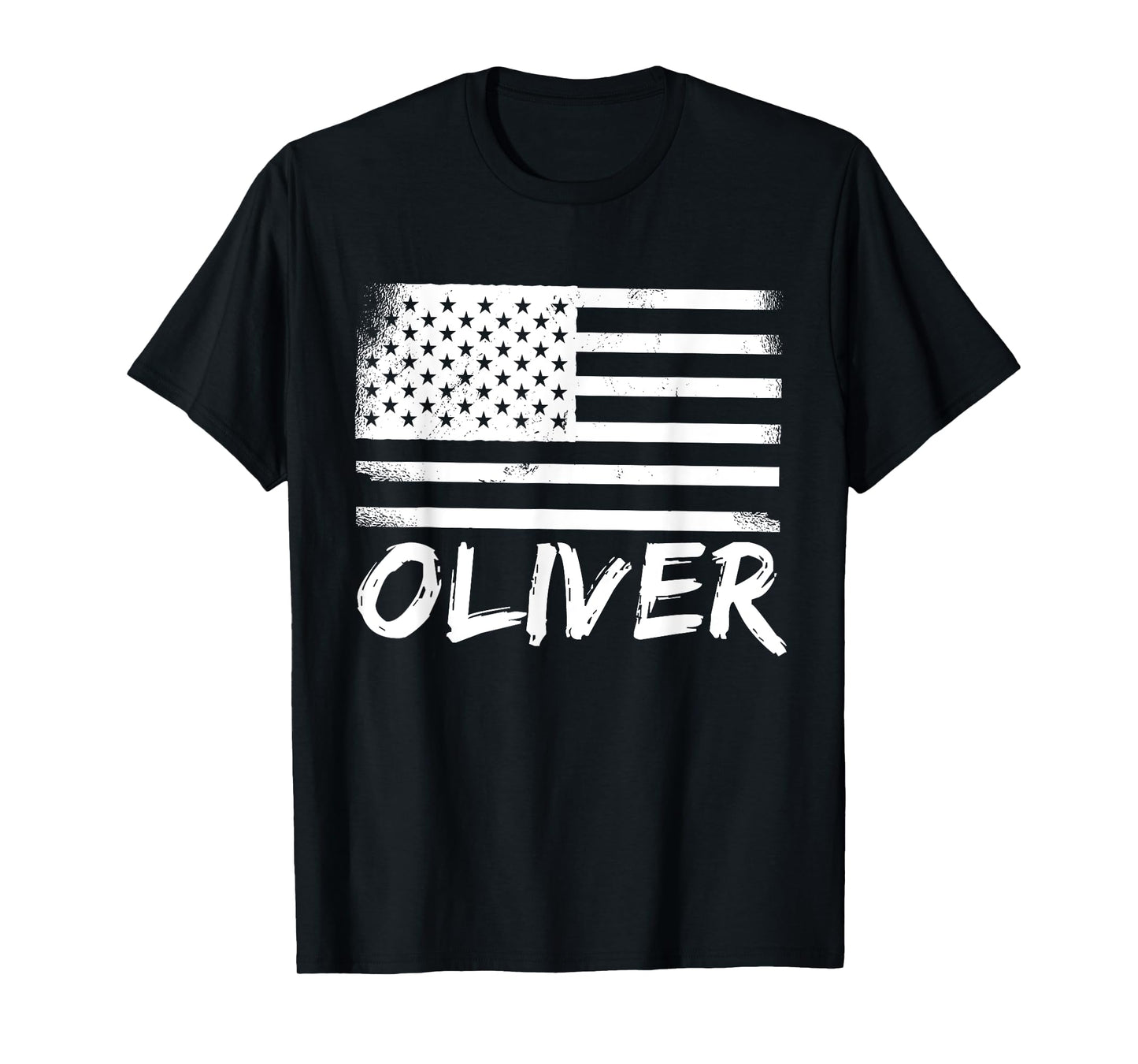 Oliver Citizenship Birthday Personalized Forename Name T-Shirt
