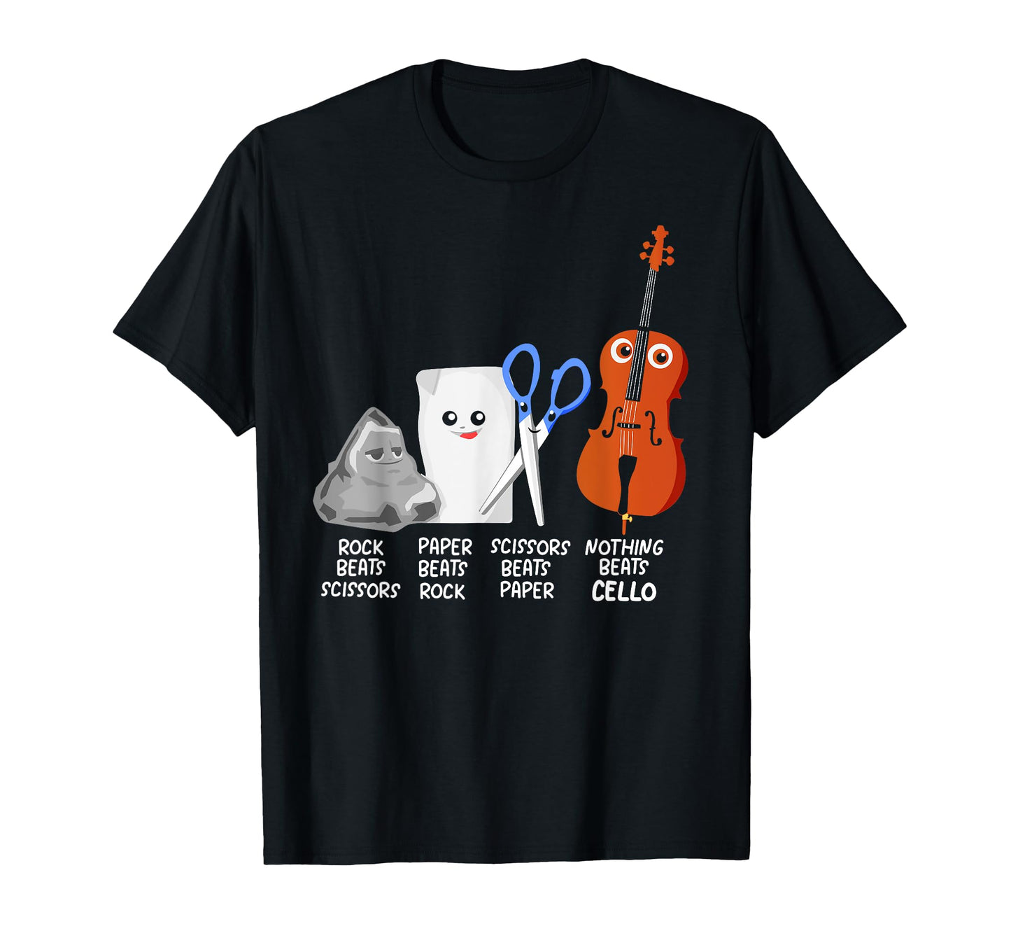 Nothing Beats Cello Quote Shirt Funny Cellist Gift Kids T-Shirt