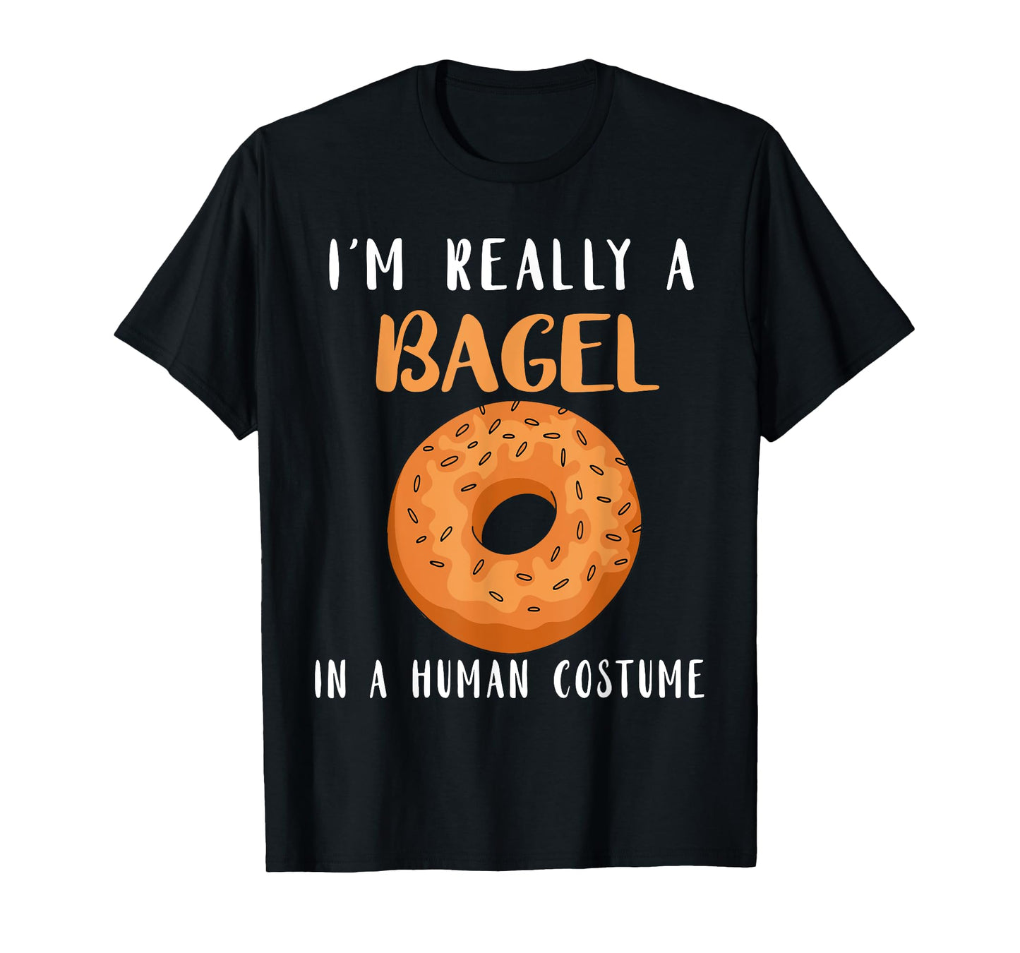 Bagels Human Costume Baker Baking Bagel Lover Bagel T-Shirt