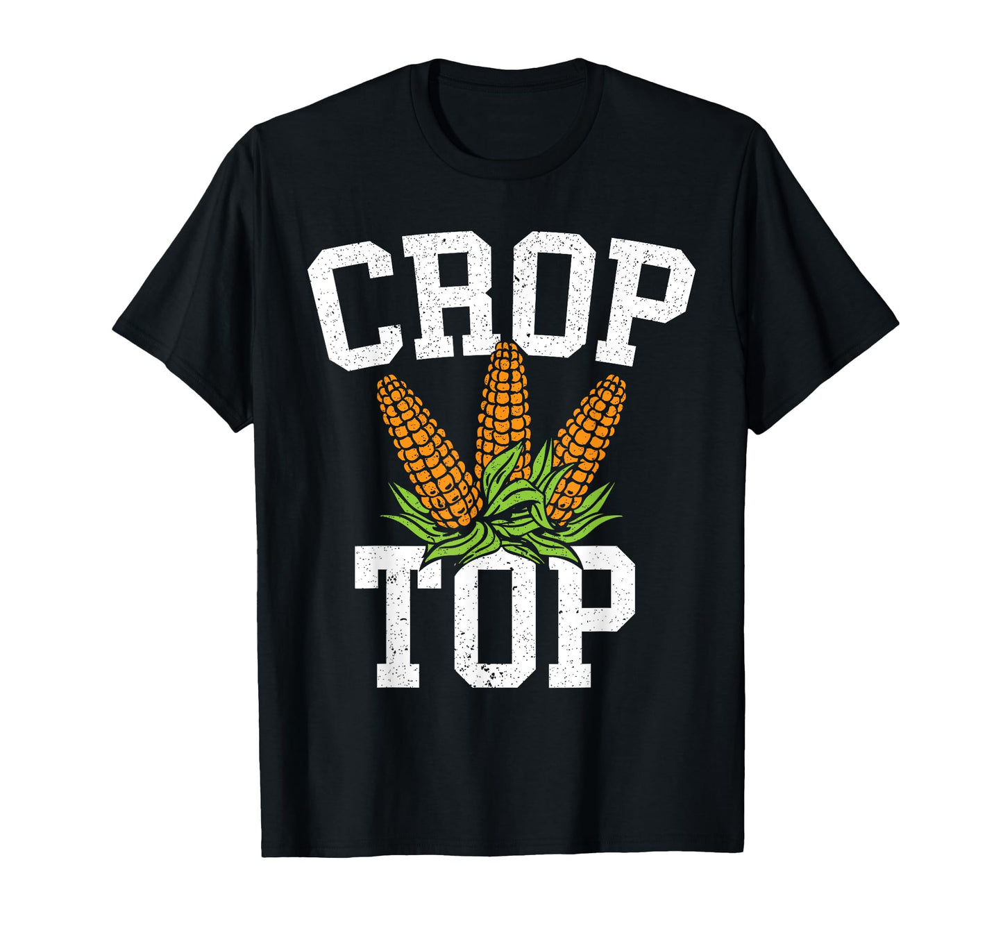 Crop Top Corn Farming Agriculturist Aggriculture Farmer T-Shirt
