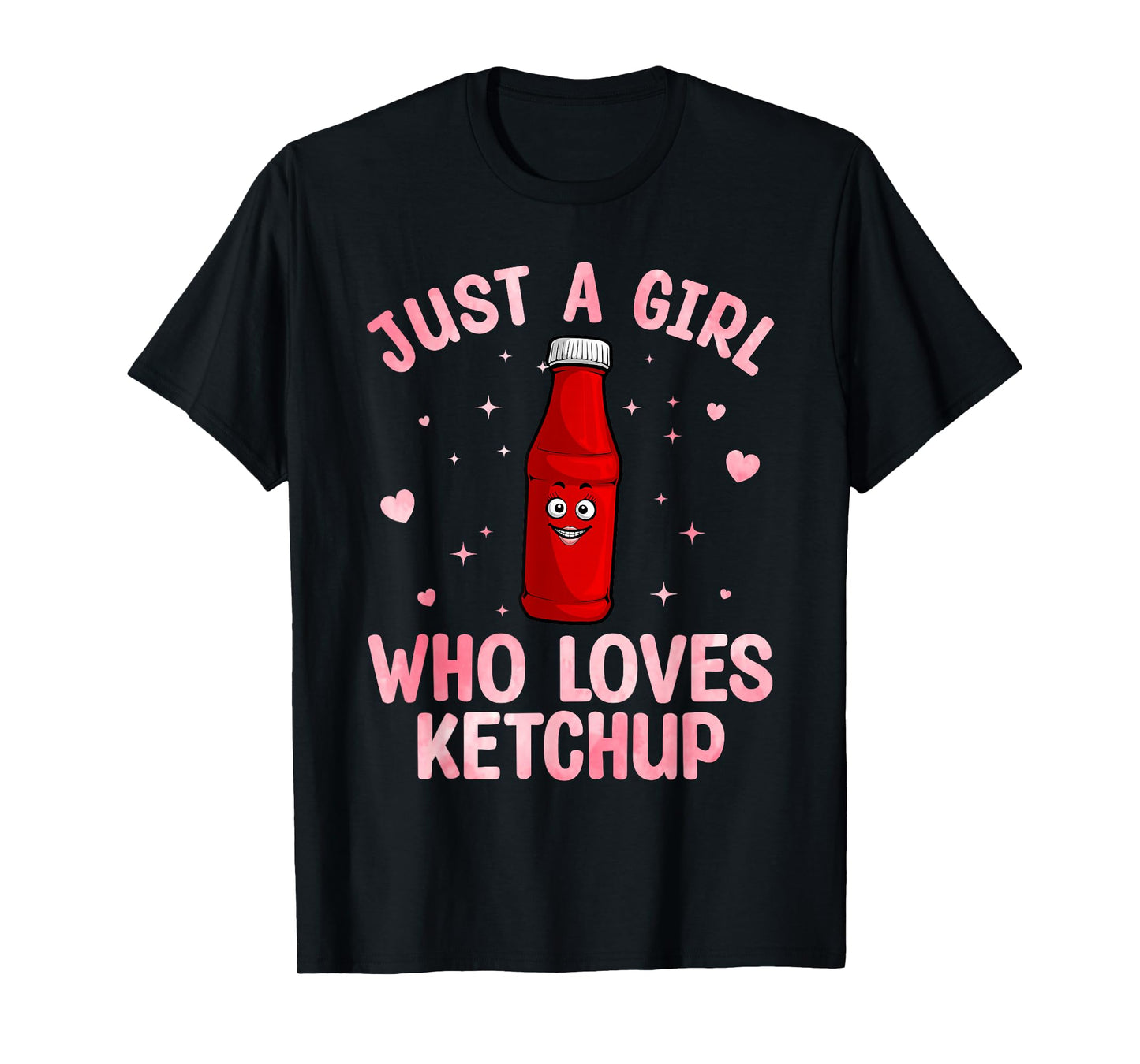 Cool Ketchup Art for Women Girls Kid Ketchup Novelty Ketchup T-Shirt