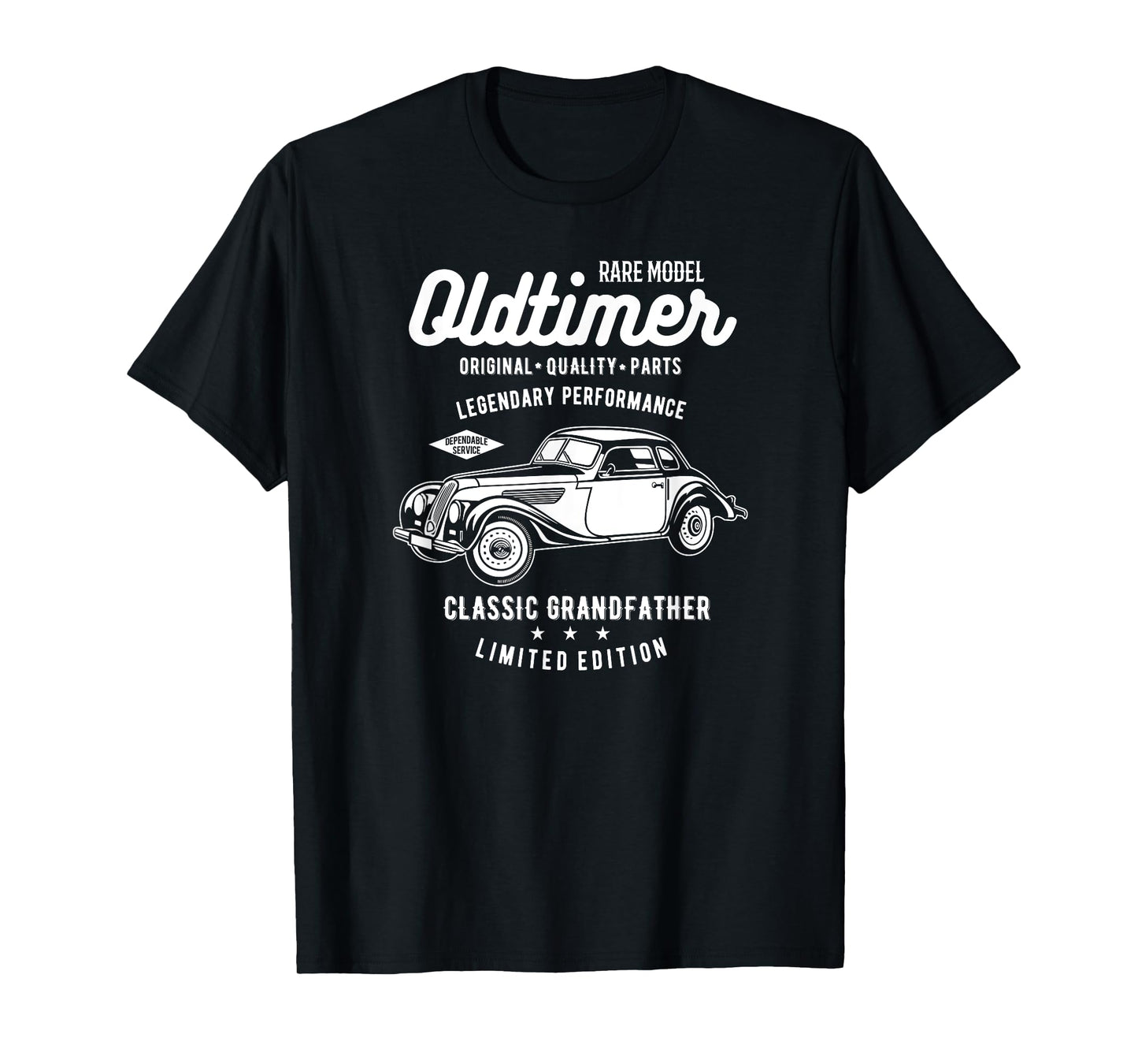 Classic Grandfather Rare Model Nice Car Shirt For Grandpa