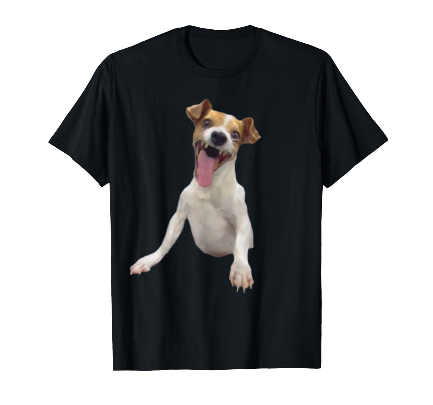 Laughing Dog Meme Funny T-Shirt