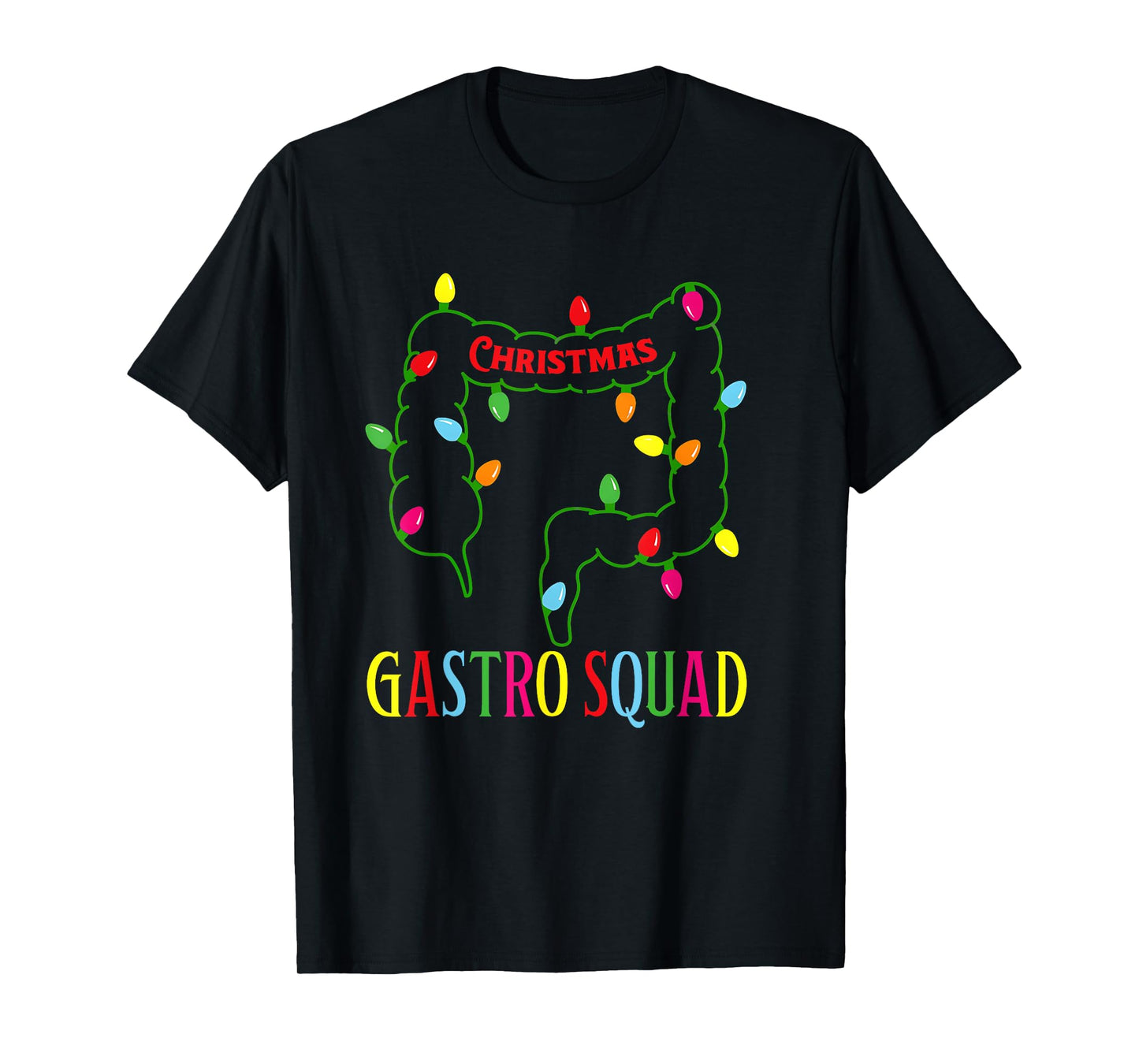 Christmas Gastro Nurse Squad Gastroenterology Doctor Vintage T-Shirt