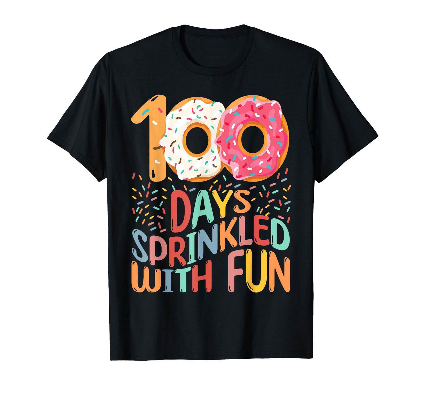 100 Days of School Girls Kindergarten 100th Day of School T-Shirt