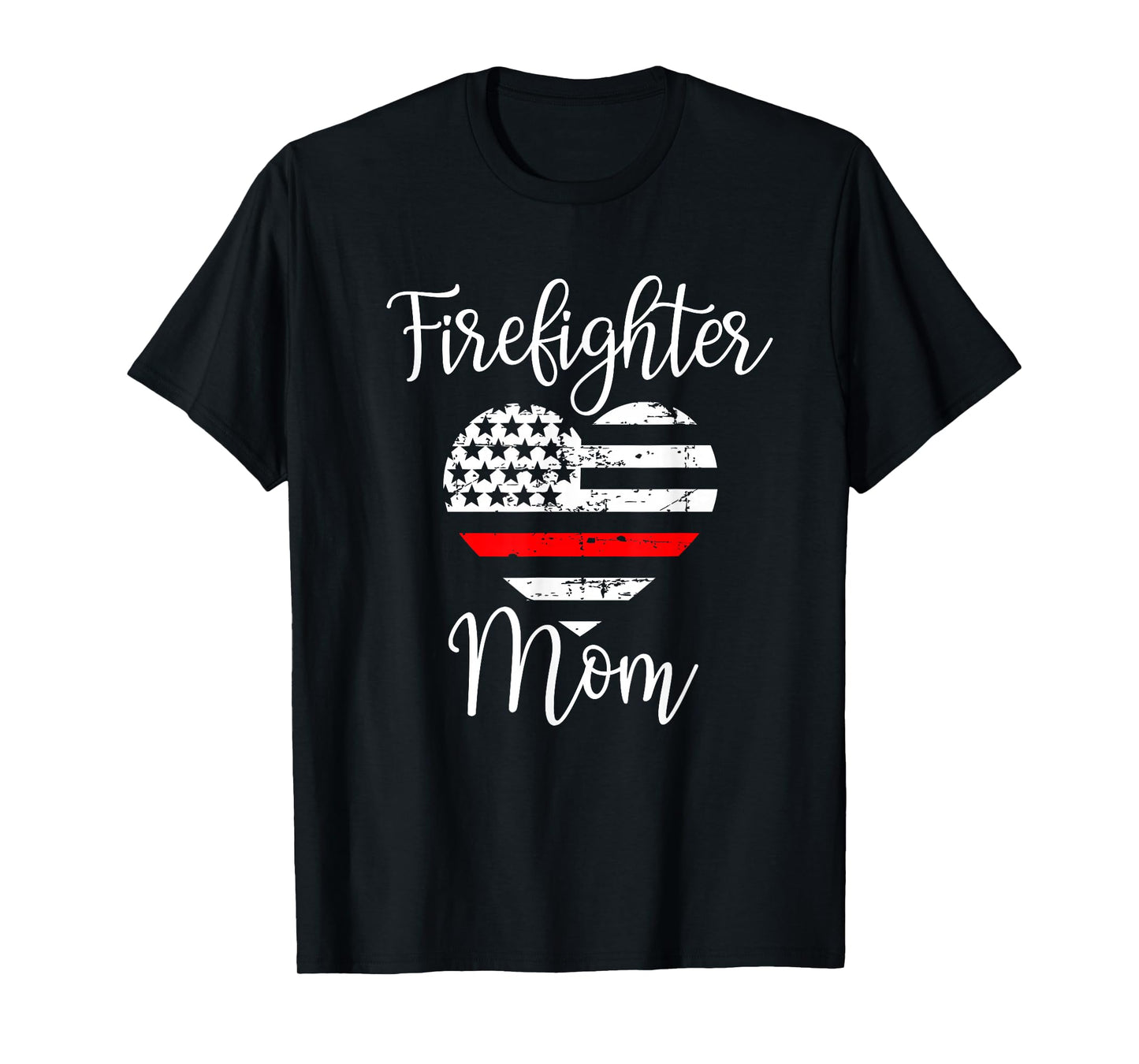 Firefighter Mom Son Firefighter Family Support Gift T-Shirt
