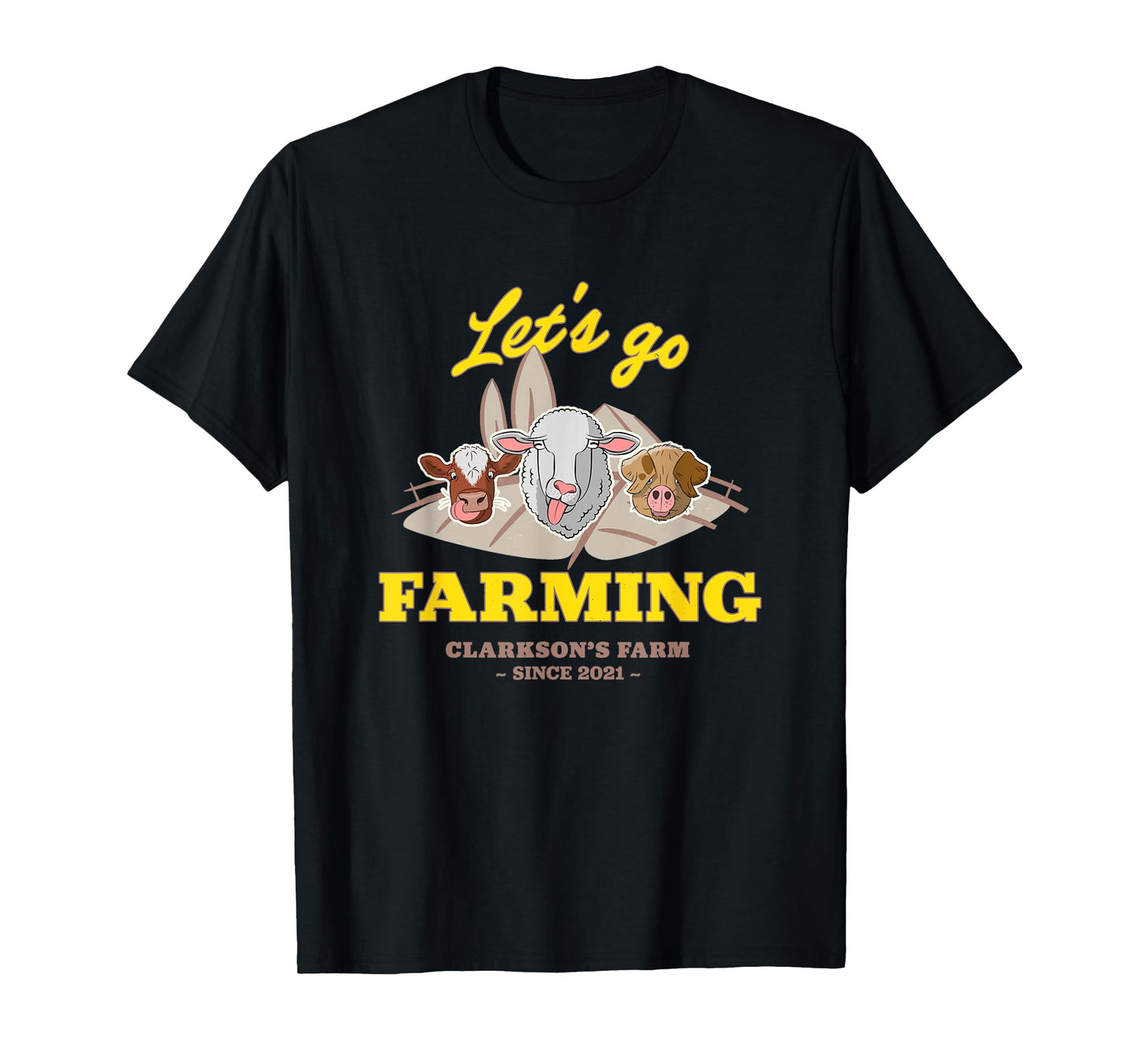 Clarkson's Farm - Let's Go Farming T-Shirt