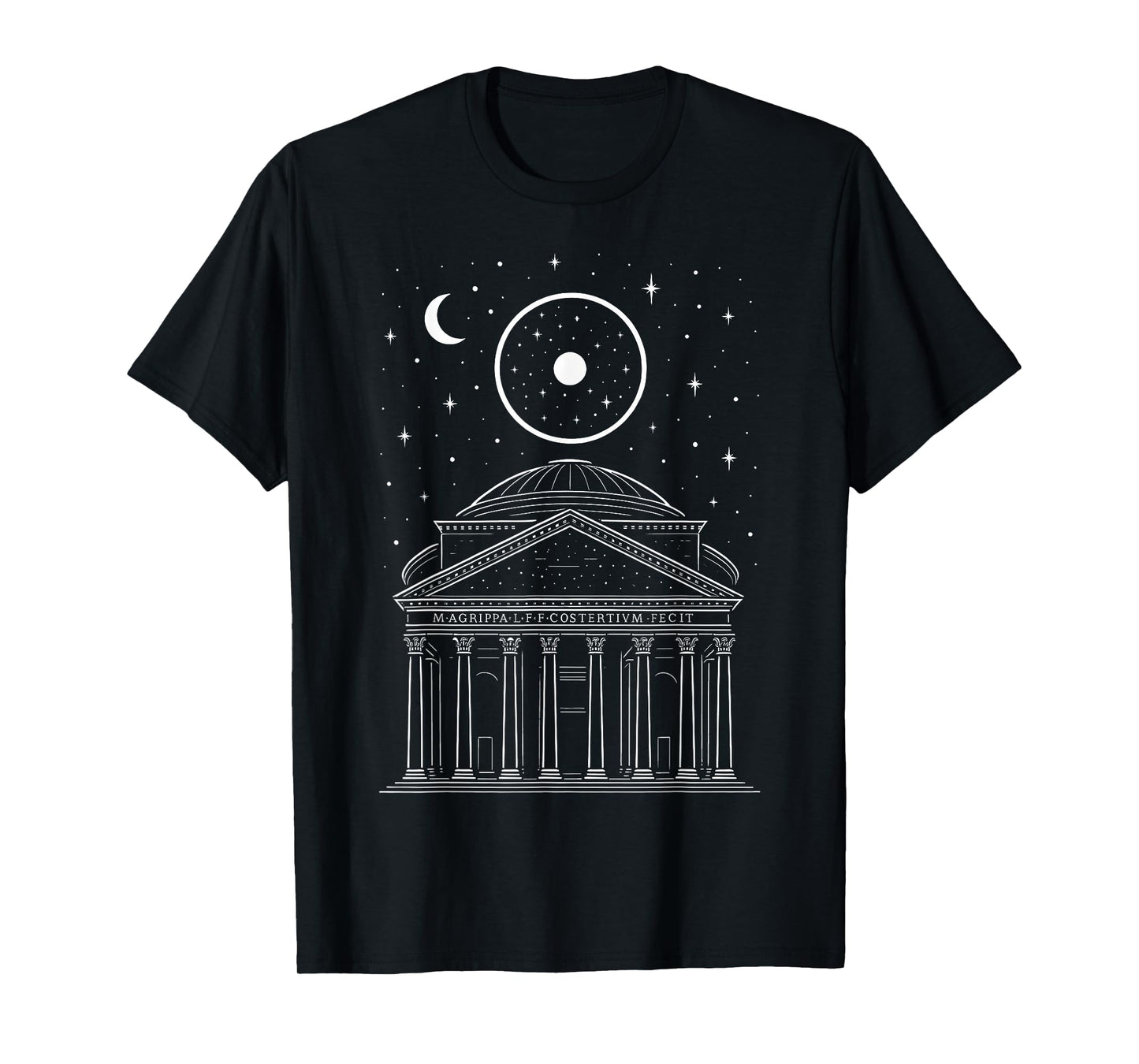 Eternal Rome Pantheon at Night T-Shirt
