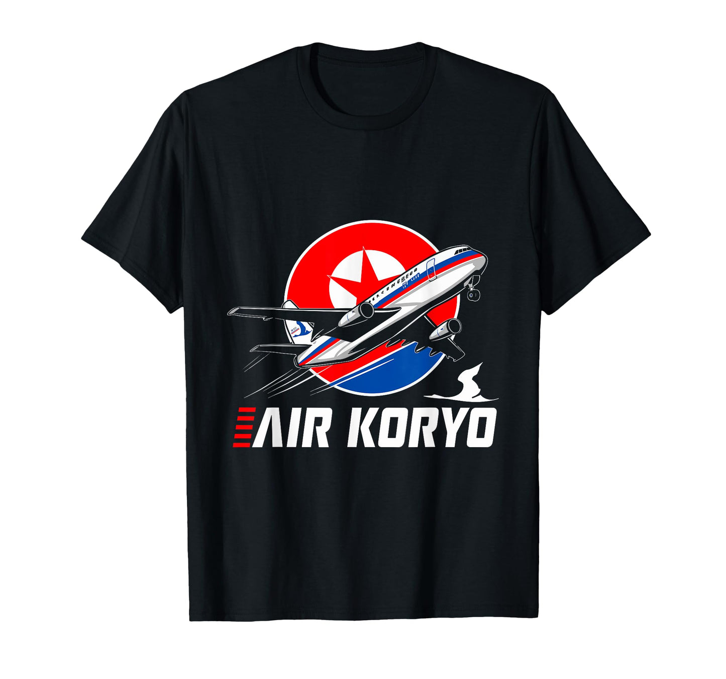 Air Koryo North Korean Plane Carrier soviet tupolev Kim Jong T-Shirt
