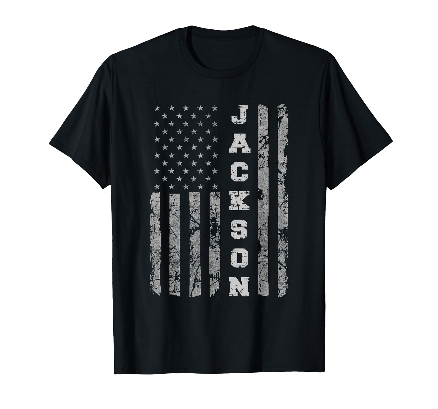 Jackson, New Jersey, American flag T-Shirt