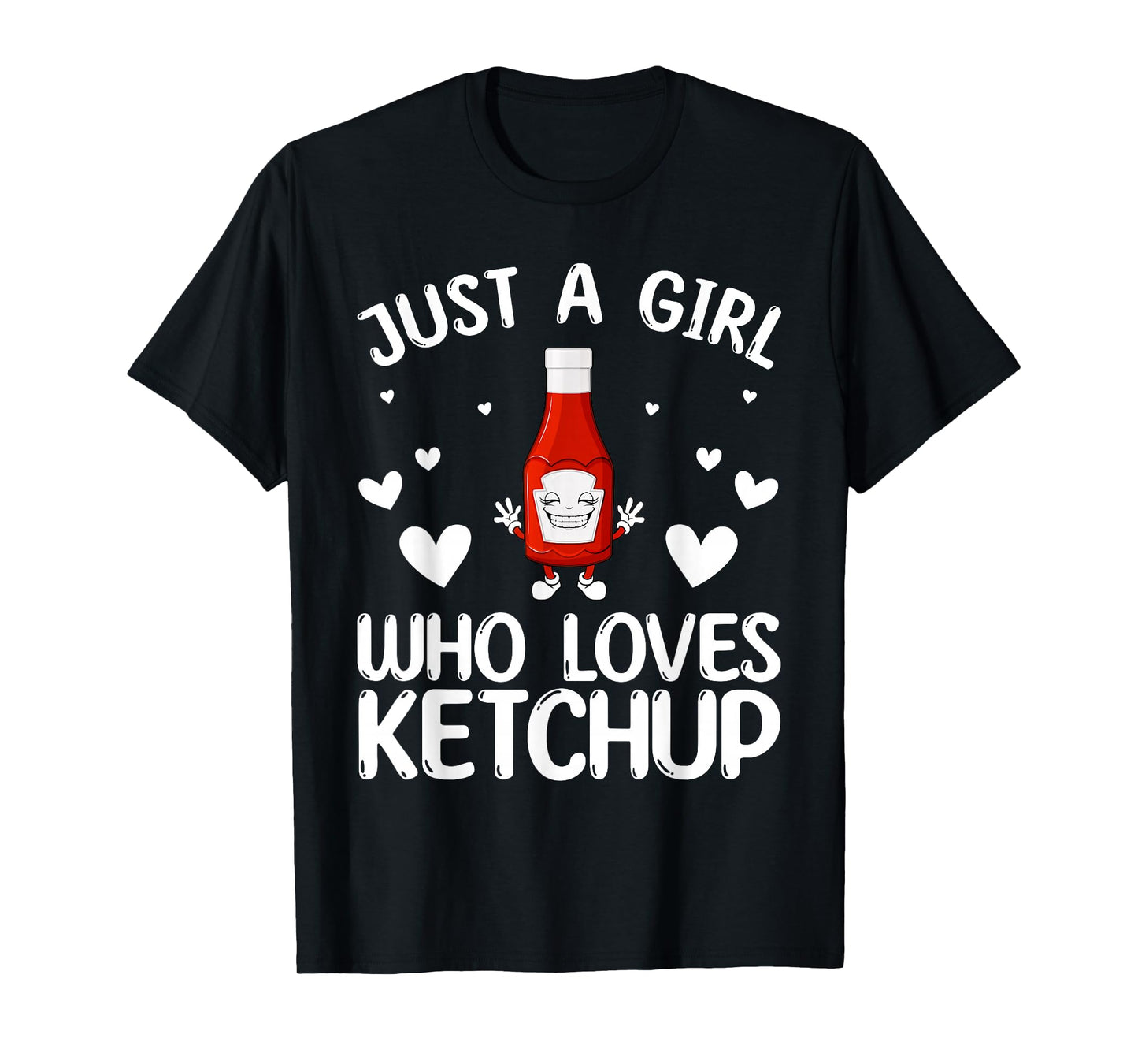 Cool Ketchup for Girls Kids Women Tomato Catsup Sauce Foodie T-Shirt