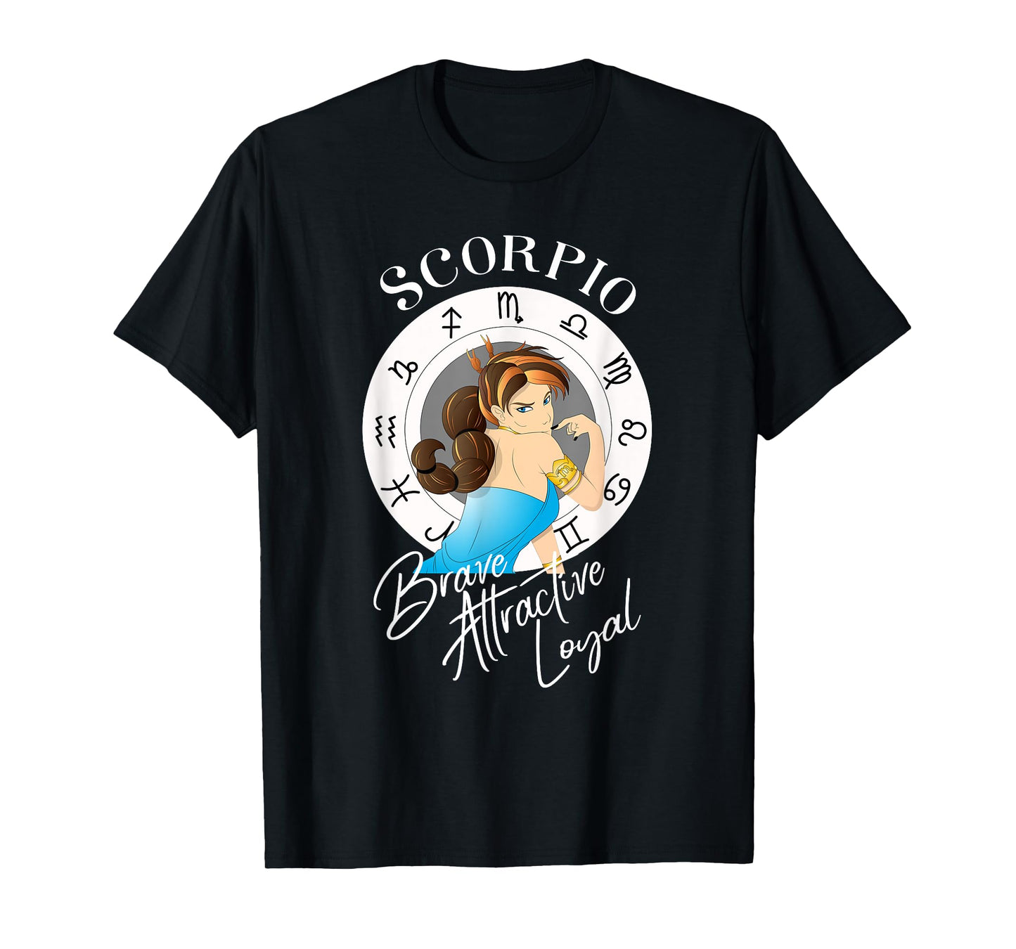 Scorpio Horoscope Gift for Scorpian Traits T-Shirt