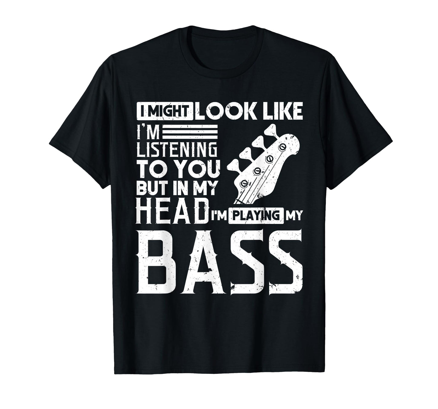 Bass Player Shirt Men Gift for Bass Guitar Player Bassist T-Shirt