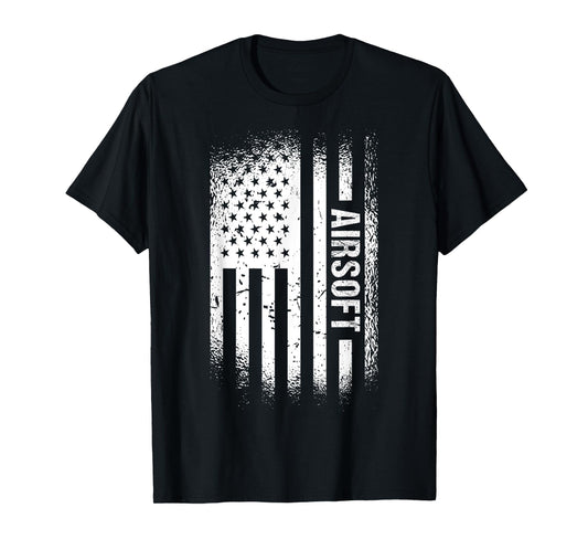 Sport Us Flag Airsoft T-Shirt