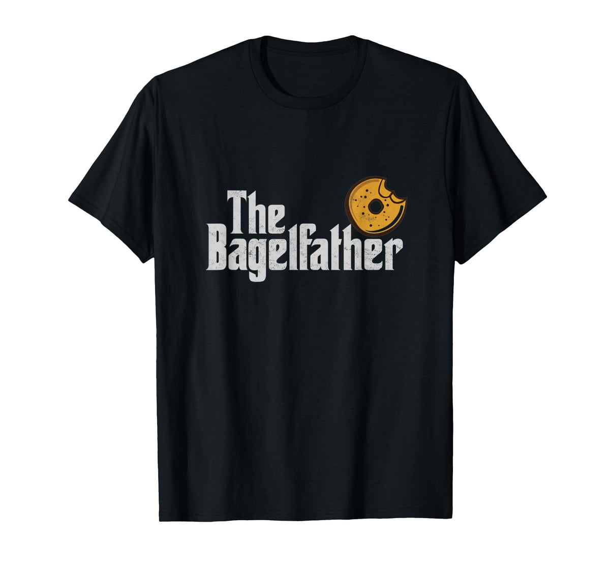 The Bagel Father sesame Bagels Lover Dad Baker Father's Day T-Shirt