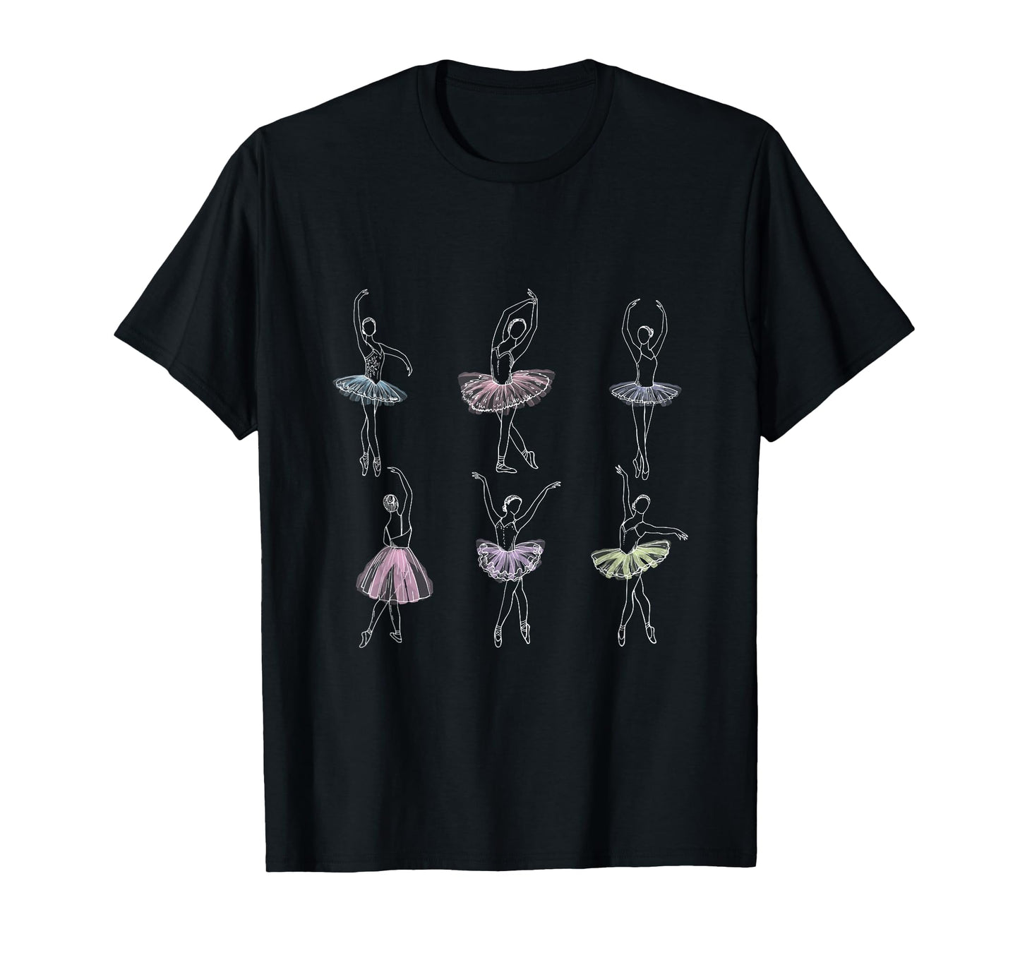 Ballet Dancer Ballerina Dance Music Ballet Pointe Technique T-Shirt