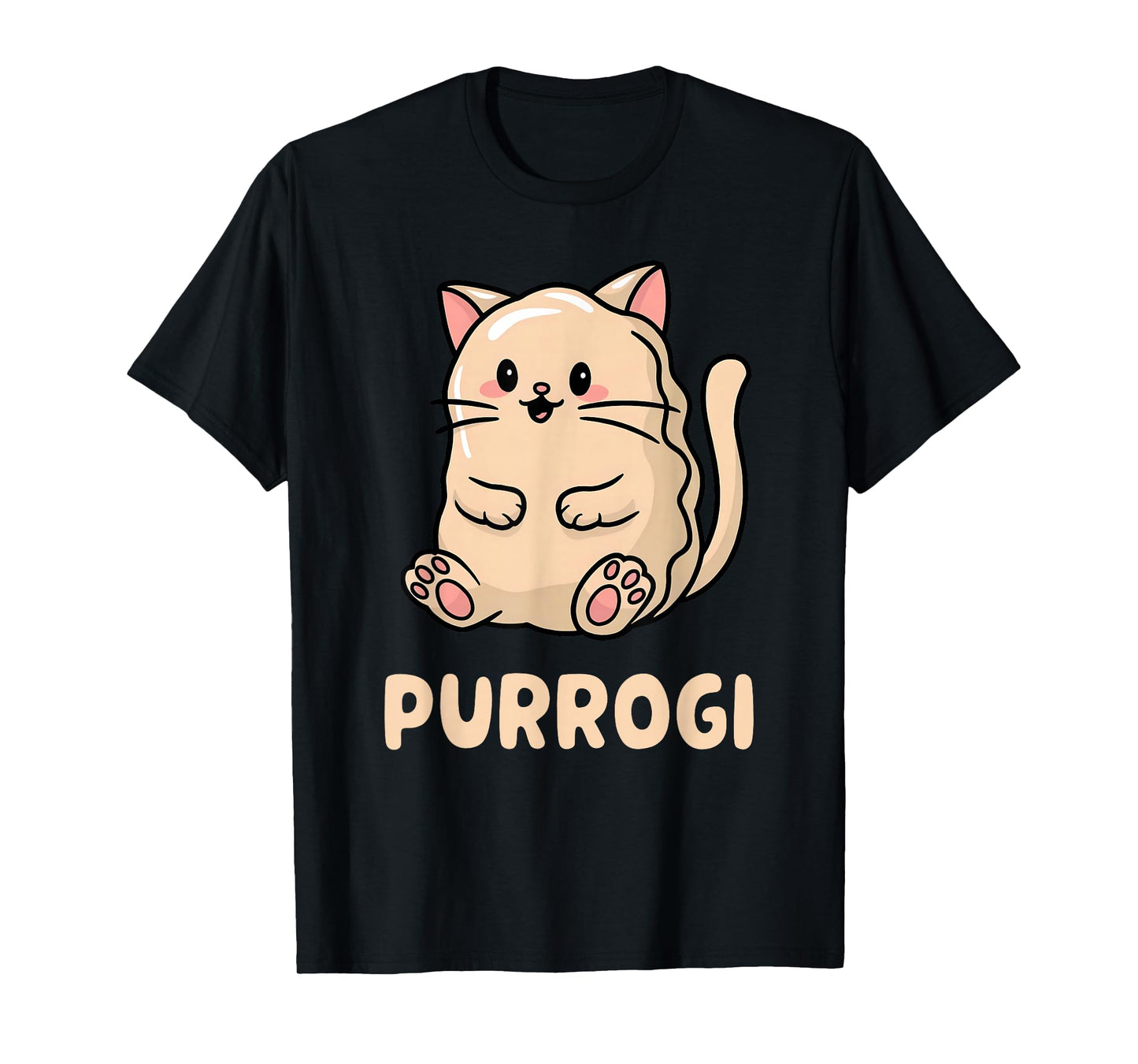 Pierogi Cat Lover Kawaii Pierogi Lover Funny Polish Kids T-Shirt