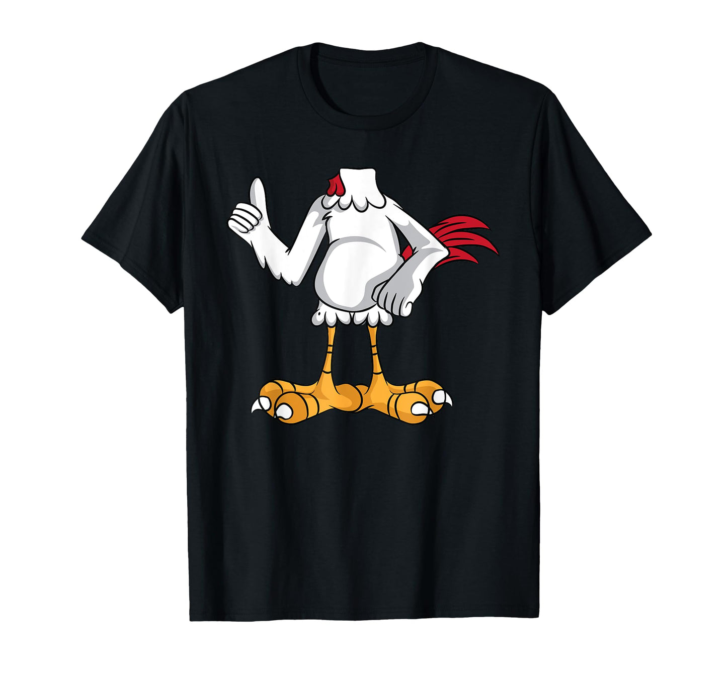 Chicken Costume Halloween Easy Cosplay Last Minute Outfit T-Shirt