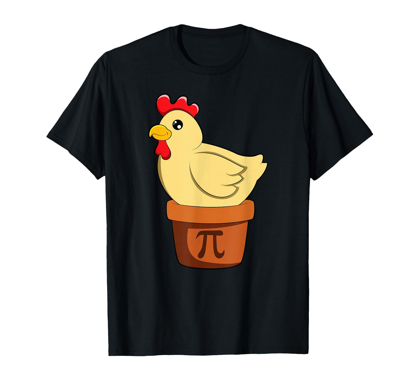 Chicken Pot PI Day Maths for Men, Women and Kids T-Shirt
