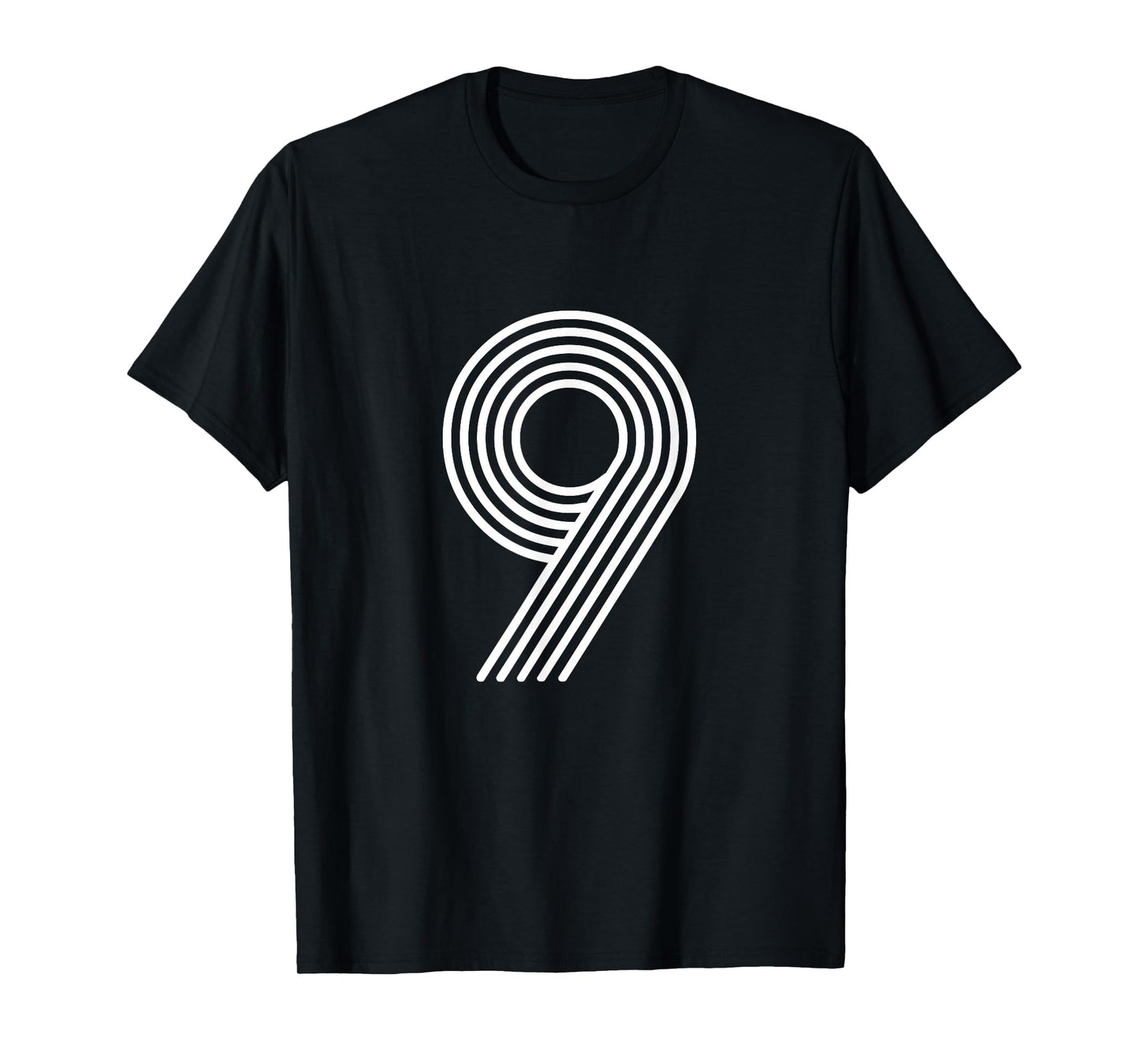 Number 9 Shirt Birthday Gift Numbered Cool Disco T-Shirt