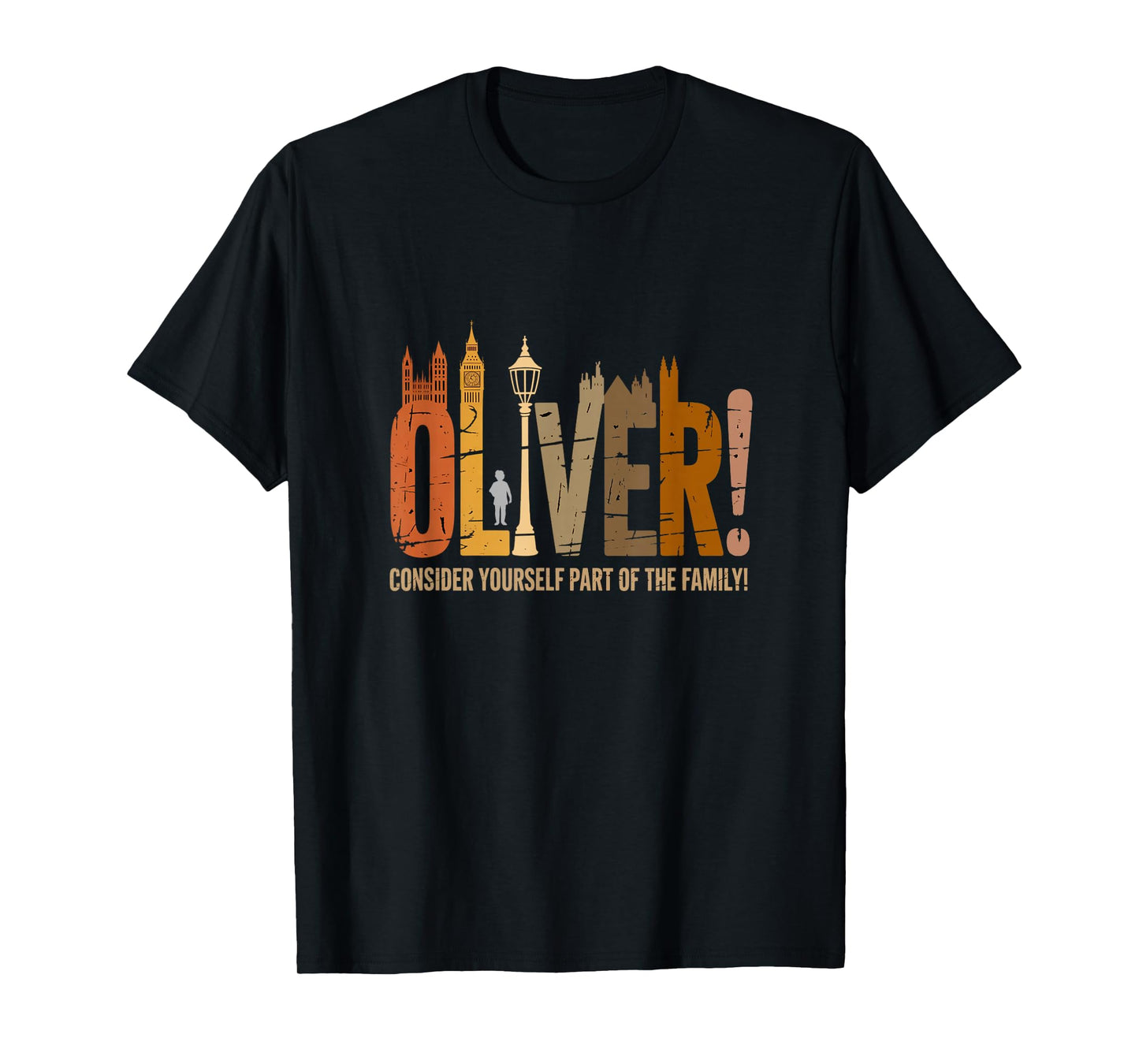 Oliver Consider Yourself Vintage Musical Theatre Broadway T-Shirt