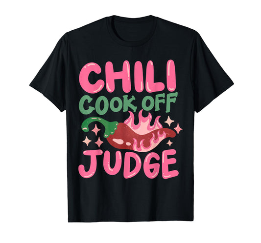Chili Cook Off Judge Red Chili T-Shirt
