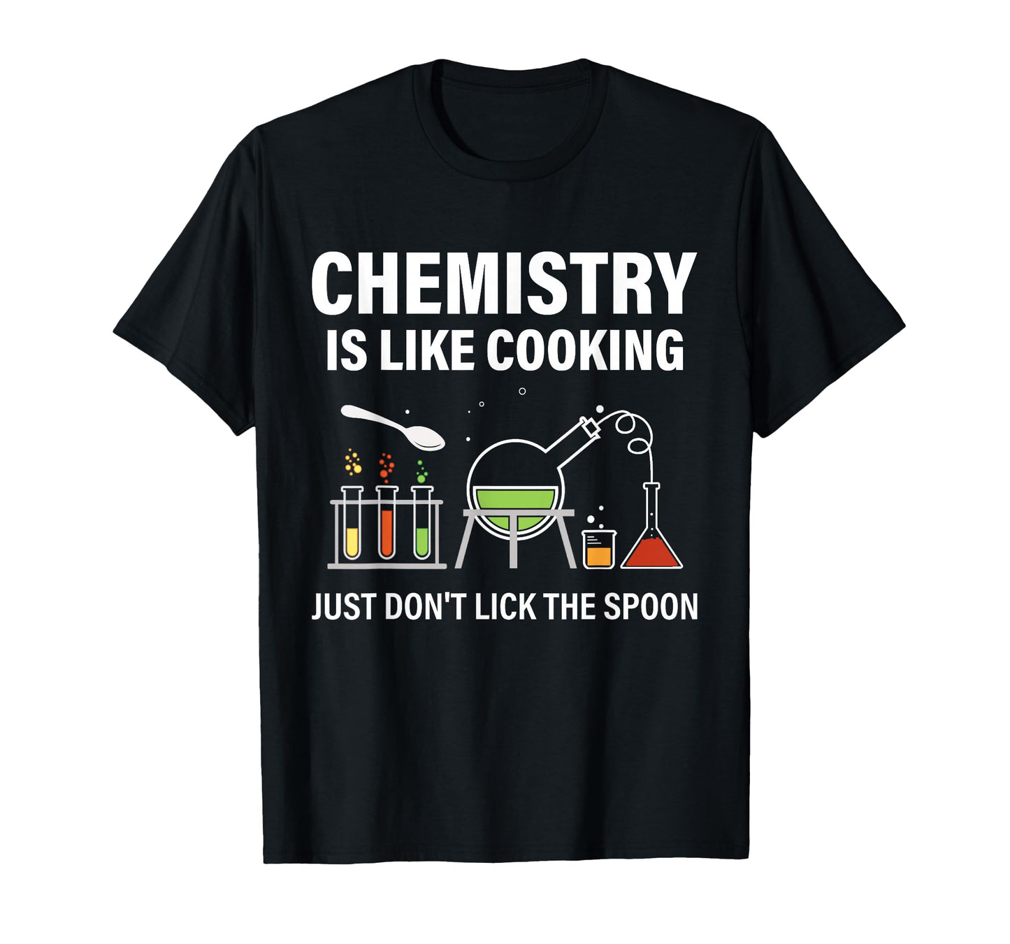 Chemistry Teacher Chemist Funny Chemistry Is Like Cooking T-Shirt