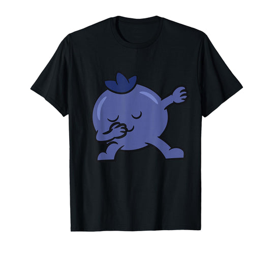 Dabbing Blueberry Cute Fruit Kawaii Blueberry Dabbing T-Shirt