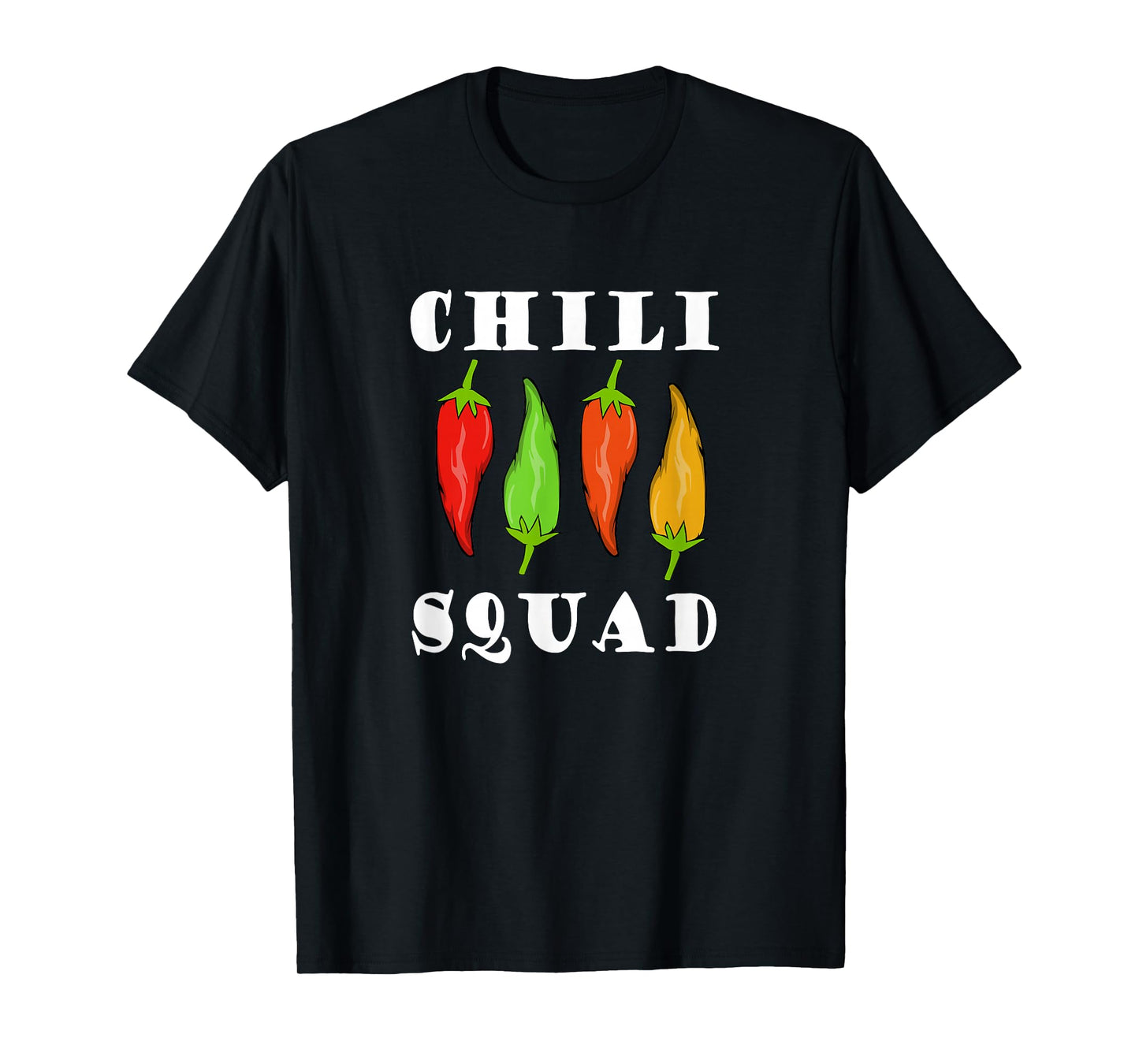 Chili Squad Mexican Food Eating Spicy Food T-Shirt