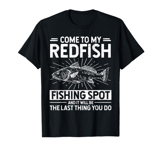 Redfish Fishing - Red Drum Fish - Redfish Tail T-Shirt