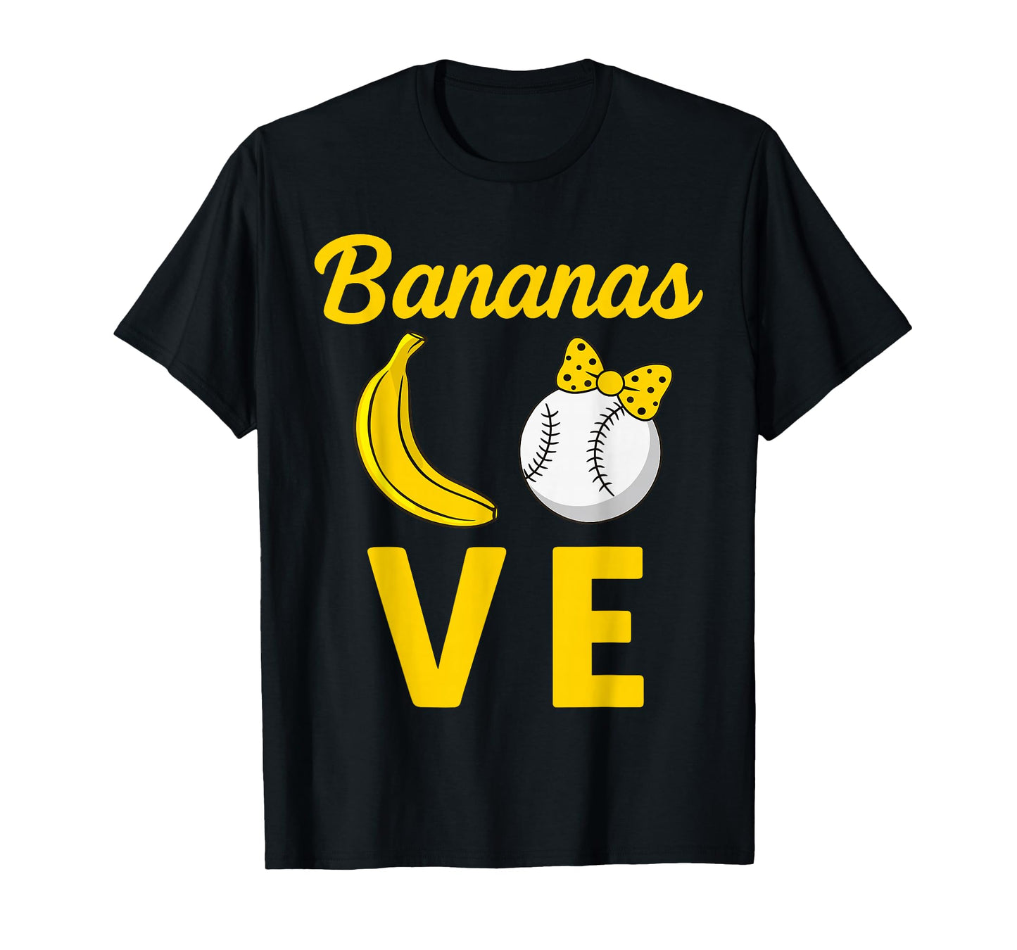 Funny Banana Shirt Kids and Men, Peace Love Banana T-Shirt