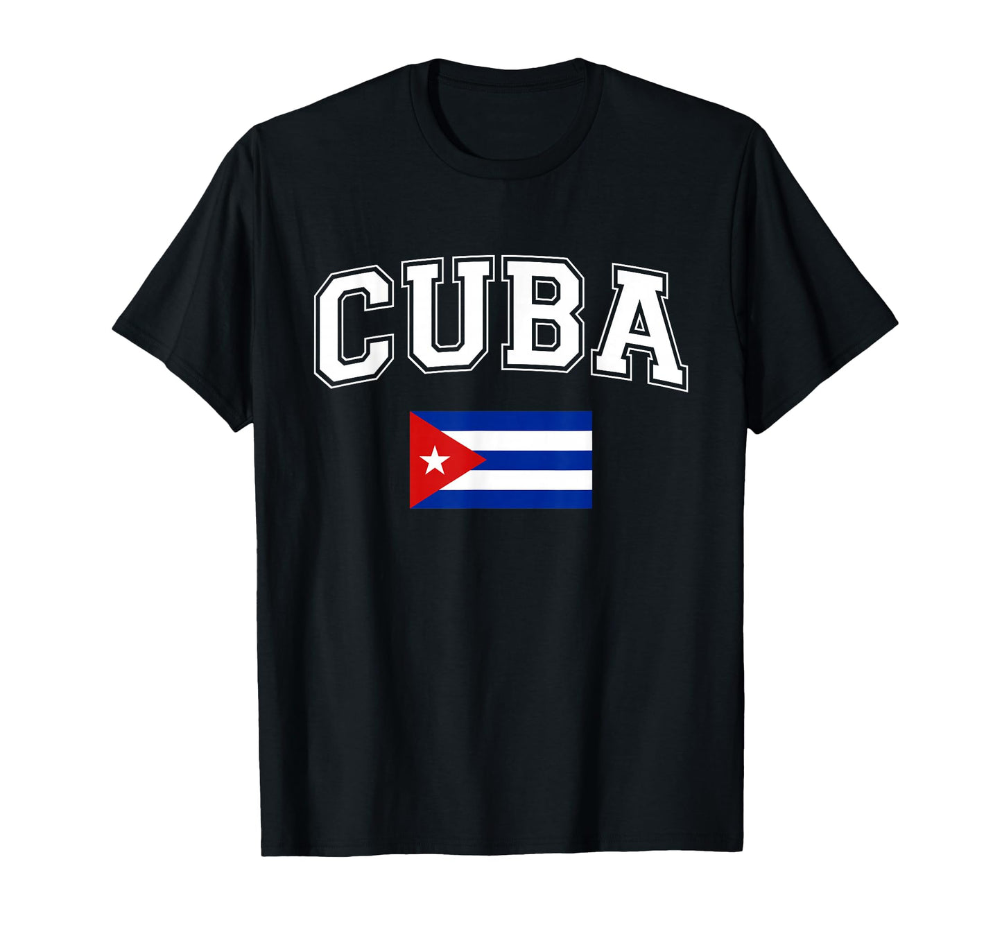 Cuba Flag Cuban Pride Heritage Men Women T-Shirt