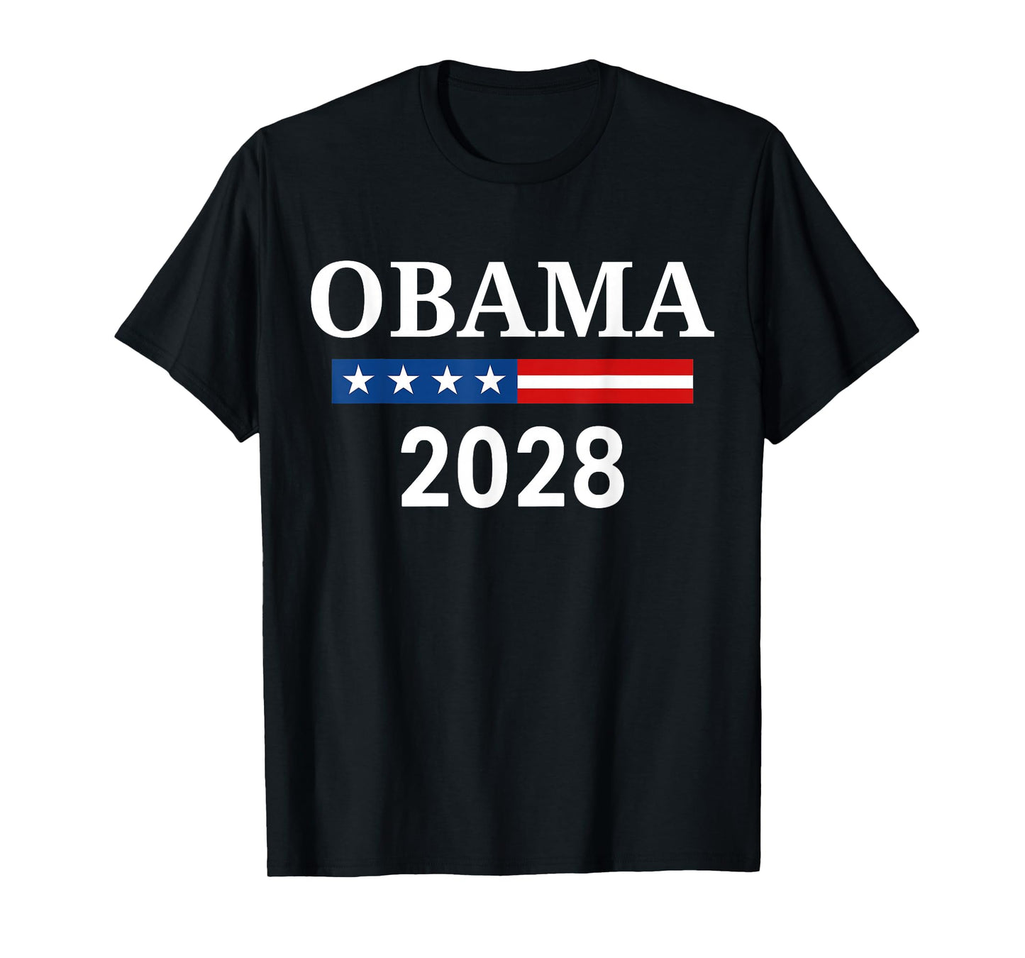 Obama for President 2028 Election Year Vote Design T-Shirt