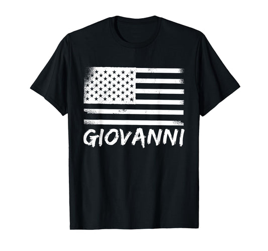 Giovanni Personalized Birthday Forename Citizenship Name T-Shirt