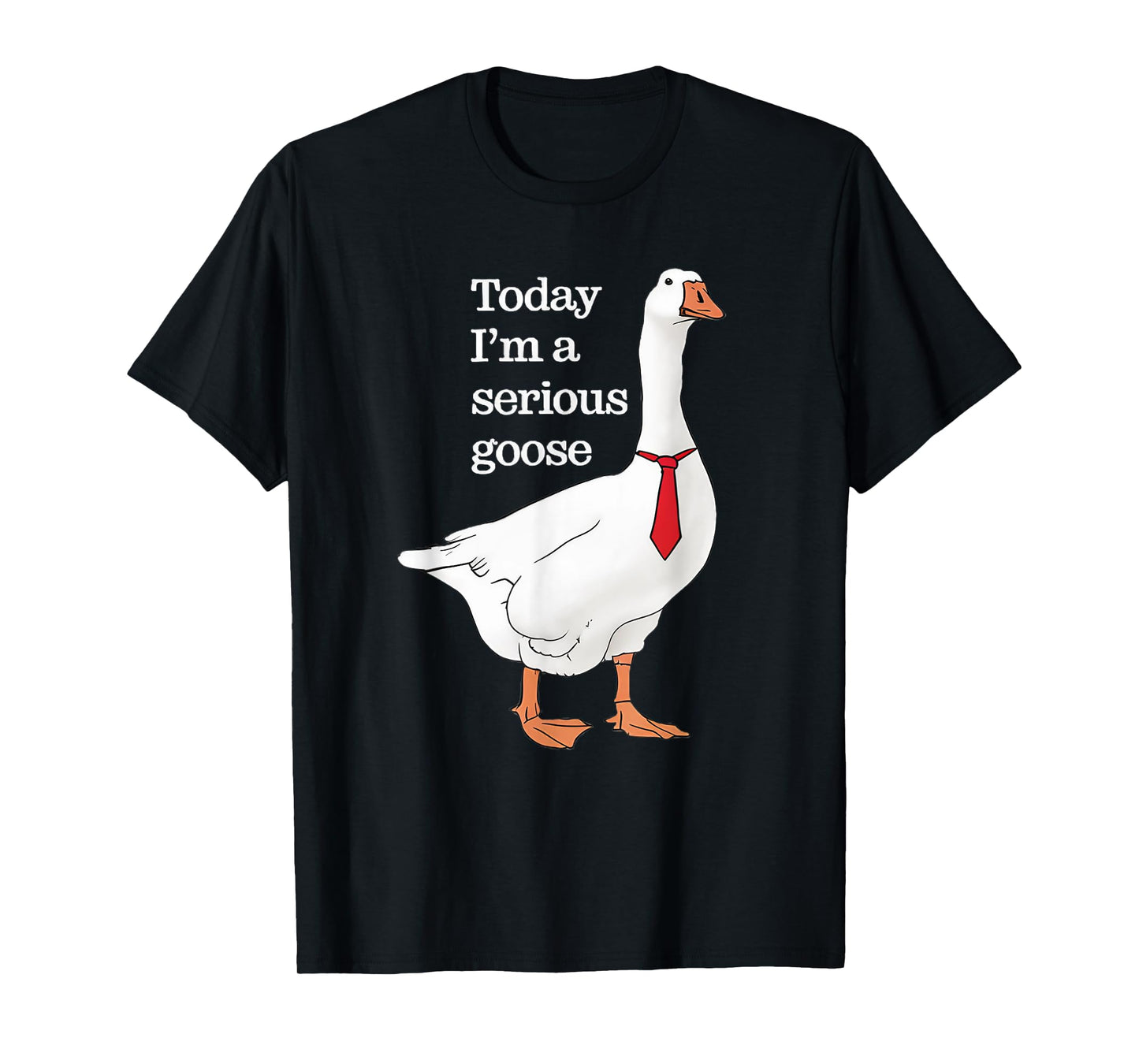 Today I Am A Serious Goose Funny Oddly Specific Dank Meme T-Shirt
